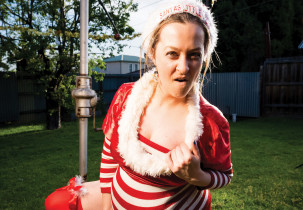 Merry-Christmas-Bitches-Samantha-Hill-SNAFU-Theatre-Sam-Wilson-Metanoia-Theatre-Melbourne-Brunswick-Australia